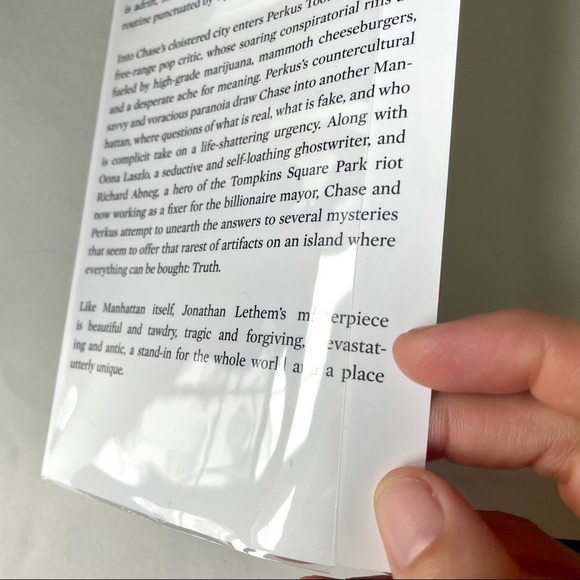 Signed Hardcover Copy Chronic City Jonathan Lethem - Picture 7 of 8